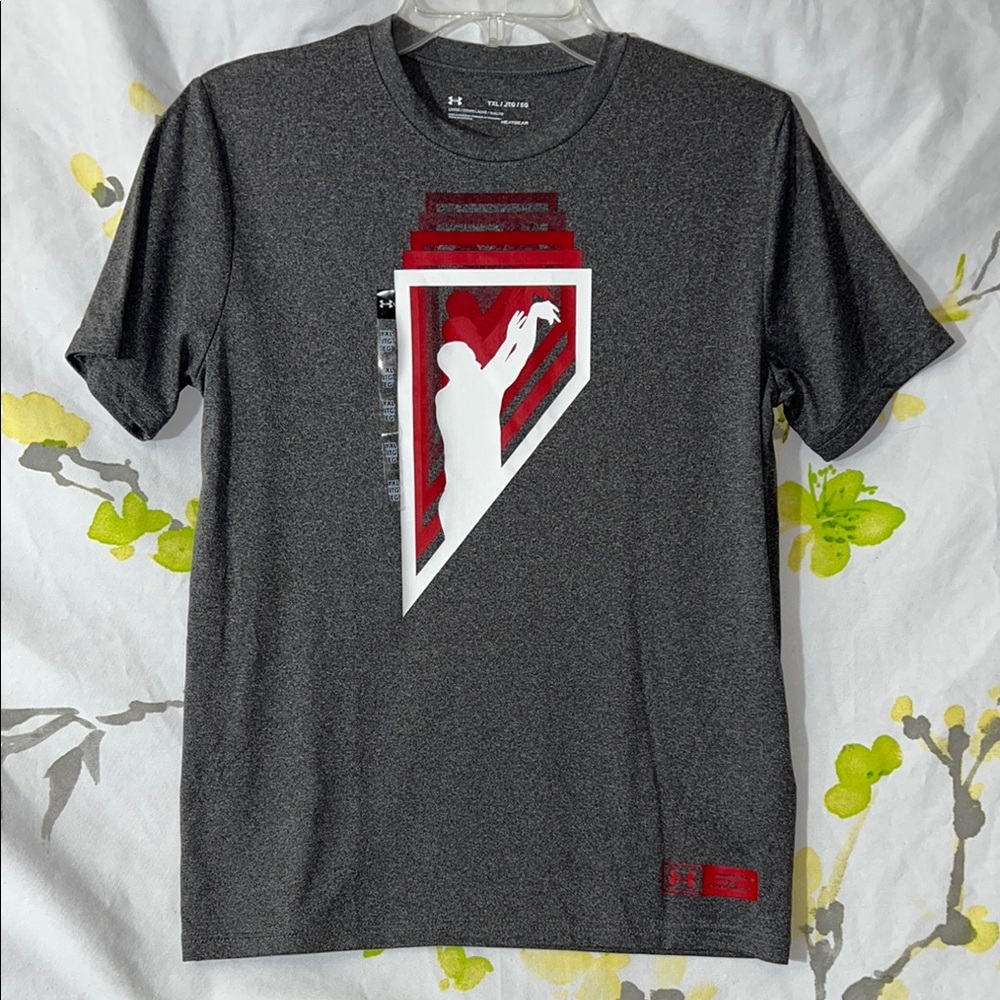 Boys Under Armour #30 Light Short Sleeve Tee